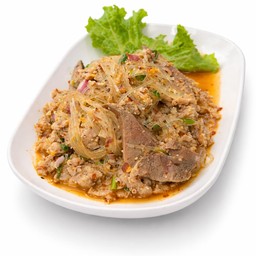 ลาบวุ้นเส้นหมูสับ+ตับ