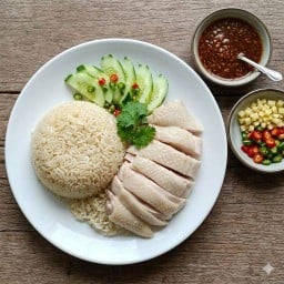 ข้าวมันไก่บางลำภู กระทรวงพาณิชย์ สนามบินน้ำ