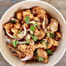 ข้าวยำไก่แซ่บ