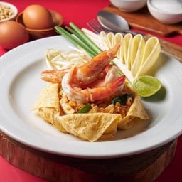 -ผัดไทยกุ้งสด