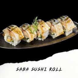 Su114 ซูชิซาบะโรล Sushi Saba Roll