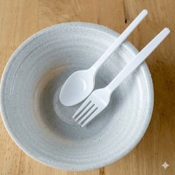 ถ้วยโฟม ช้อนส้อม