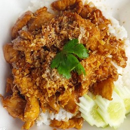 ข้าวไก่ทอด