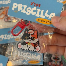 พวงกุญแจแมวสามสีนำโชค 💰⛩️