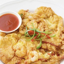 ไข่เจียวกุ้ง