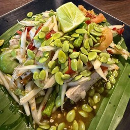 ตำลาวหมูยอปลาร้า