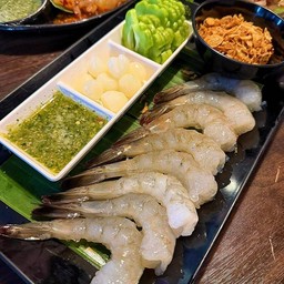 กุ้งแก้วแช่น้ำปลา