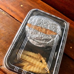 แฮมเบอร์เกอร์หมู