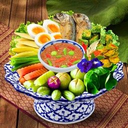ชุดน้ำพริกปลาทู