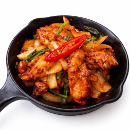 เนื้อไก่ผัดซอสเกาหลี