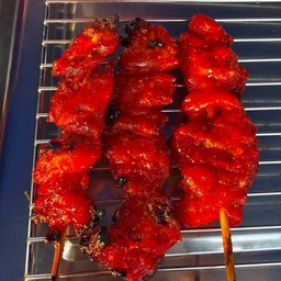 ไก่ย่างแดงสูตรปัจจุบัน/ไส้กรอกอีสาน