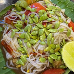 ตำขนมจีนปลาร้า