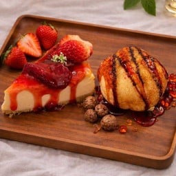 ชีสเค้กหน้าไหม้ ไอติมทอด โอริน สวีท (Orin Sweet)