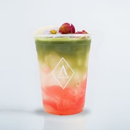 Matcha Lychee มัทฉะลิ้นจี่โซดา