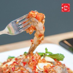 กุ้งแช่น้ำปลา