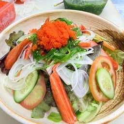สลัดปูอัดไข่กุ้ง