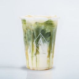 Honey Matcha Latte มัทฉะลาเต้น้ำผึ้ง เย็น