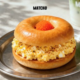 Bagel spicy egg mayo