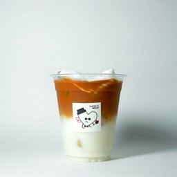 ชาใต้ลาเต้มะพร้าว (Thai Tea Coconut Latte)