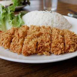 ข้าวไก่ทอด