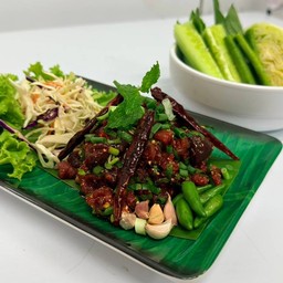 ก้อยมะนาว (เนื้อ)