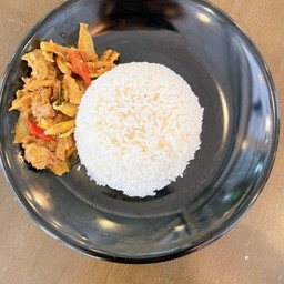ข้าวราดแกง 1 อย่าง