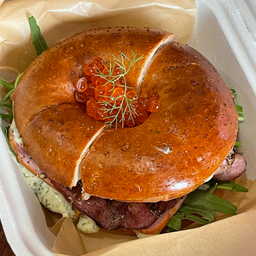 Bacon Power Bagel