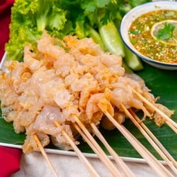 เเมงกะพรุนย่างเนย