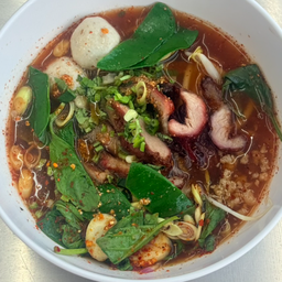 เกาเหลาหมูย่างแจ่วฮ้อน