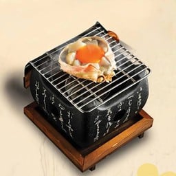 มันปูย่างโฮตาเตะสดท็อปไข่แดงญี่ปุ่น