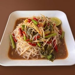 ตำซั่วผักดอง
