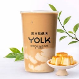 ชานมฮ่องกงซิกเนเจอร์ คัสตาร์ดพุดดิ้ง