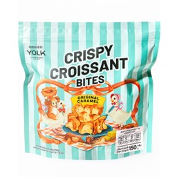 Crispy Croissant Bites  ครัวซองต์มินิอบกรอบ รสออริจินอลคาราเมล