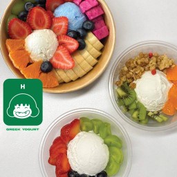 H Greek Yogurt - กรีกโยเกิร์ตผลไม้หั่นสด บางกะดี ปทุมธานี