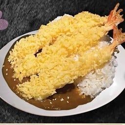 Prawn Tempura Curry Rice ข้าวแกงกะหรี่กุ้งทอดเทมปุระ