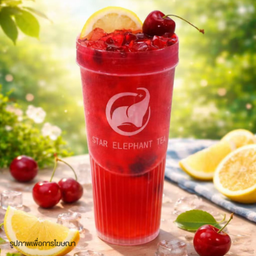 ชาเชอร์รี่เลม่อน Cherry lemon Tea