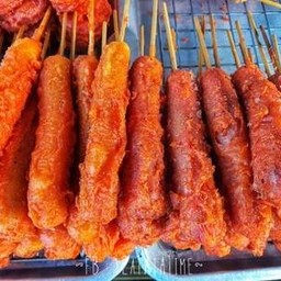 ไส้กรอกชีส (ชุบแป้งทอด)