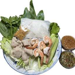 เมี่ยงหมูนุ่ม+กุ้ง