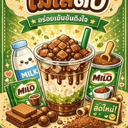 ไมโลดิบๆเถื่อนๆ