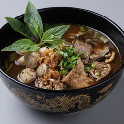 ก๋วยเตี๋ยวเรือหัวมังกร ถนนคนเดินวัวลาย