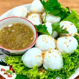 ลูกชิ้นปลานึ่งสมุนไพร