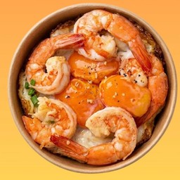 ข้าวไข่เบียดกุ้งพิเศษ