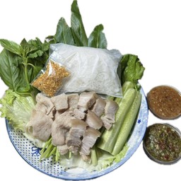 เมี่ยงหมูนุ่ม+หมูสามชั้น
