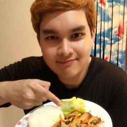 ข้าวคอหมูบ้านพี่โป้ง