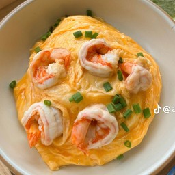 ข้าวไข่ข้นกุ้ง