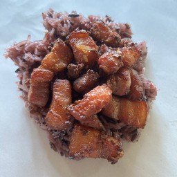 025+042 ข้าวเหนียว แหนมหมูสามชั้น