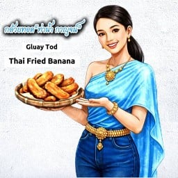 กล้วยทอด“ท่าน้ำกาญจน์”