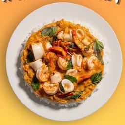 ข้าวหมกโคตรทะเลไข่ข้น