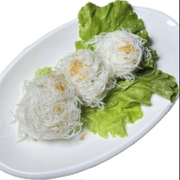 เส้นหมี่คลุกกระเทียม
