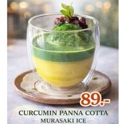 เคอคิวมิน พานาคอตต้า มุราซากิไอซ์ Curcumin Panna Cotta Murasaki Ice